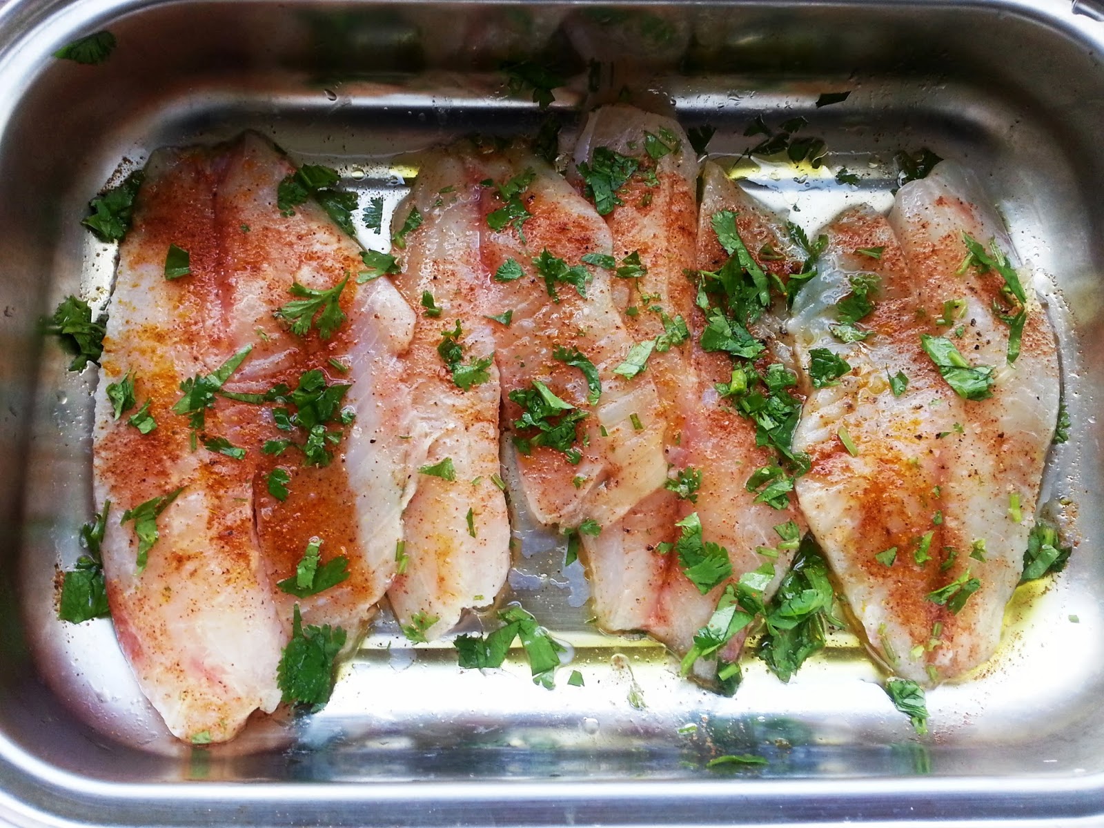 Castellon's Kitchen Red Curry Tilapia with Vegetables