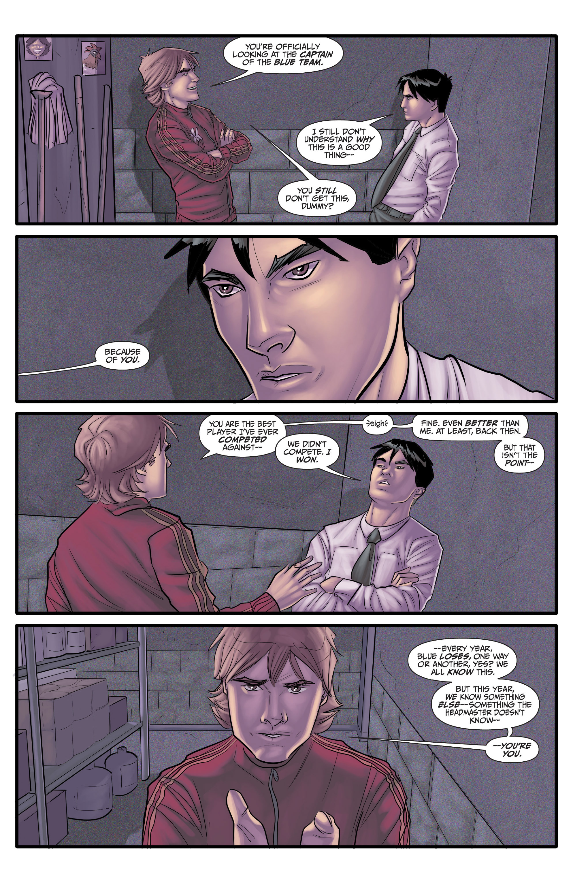 Read online Morning Glories comic -  Issue #41 - 14