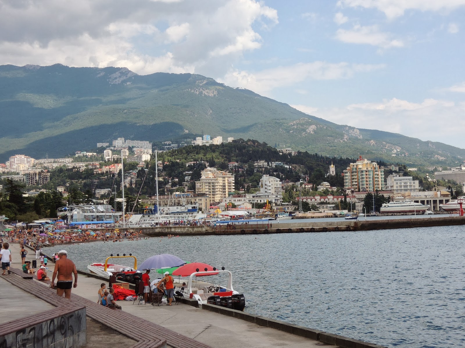 Набережная ялта 2013
