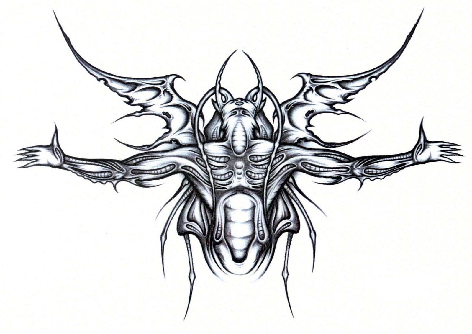 TATTOOS: Colored Tattoo Stencils # 10