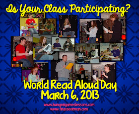 World Read Aloud Day: March 6th, 2013