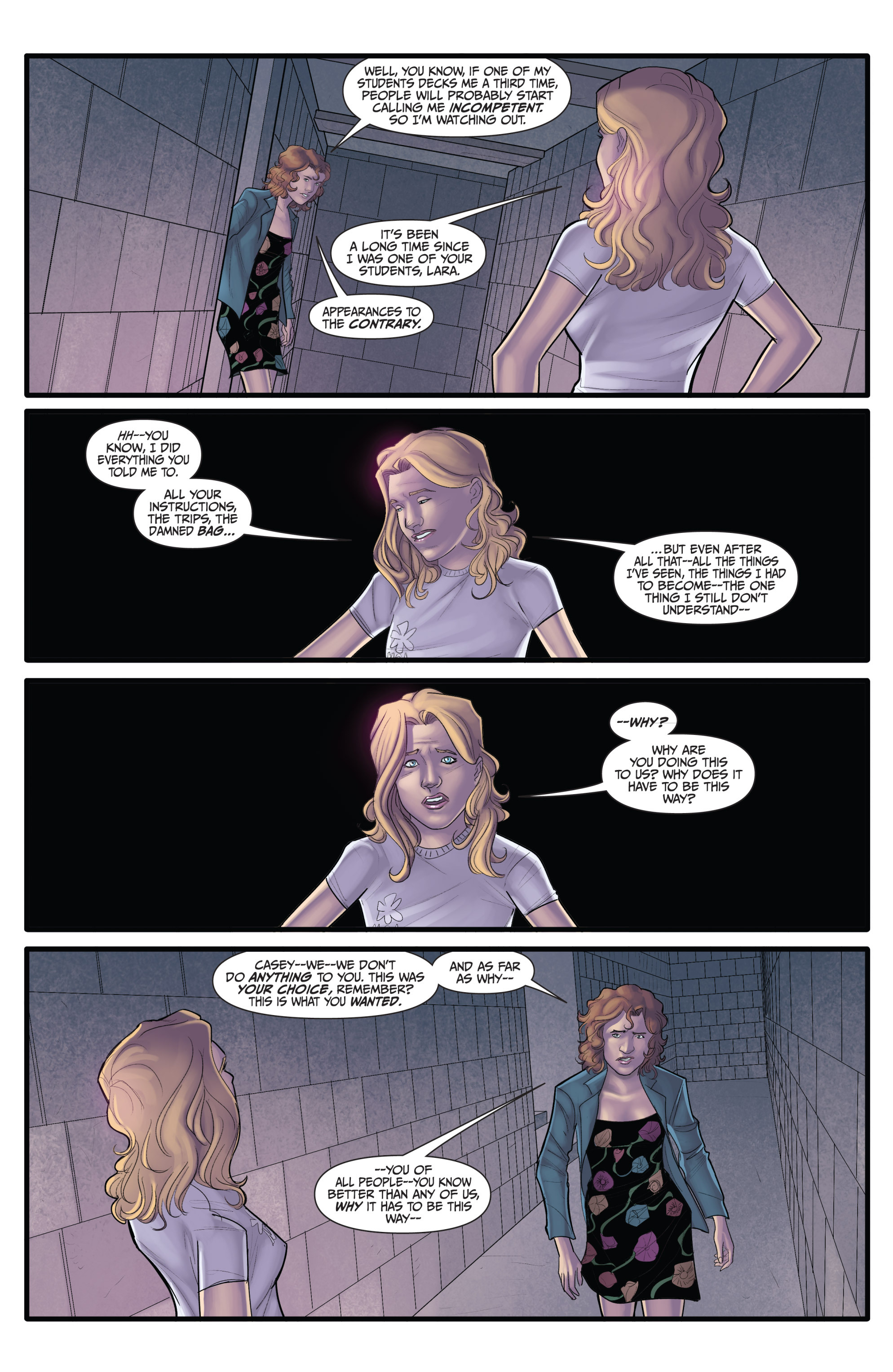 Read online Morning Glories comic -  Issue # _TPB 5 - 71