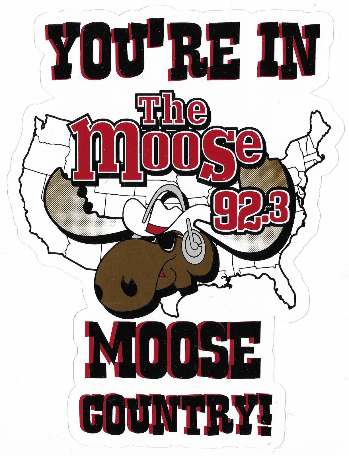 Radio Sticker of the Day More Moose