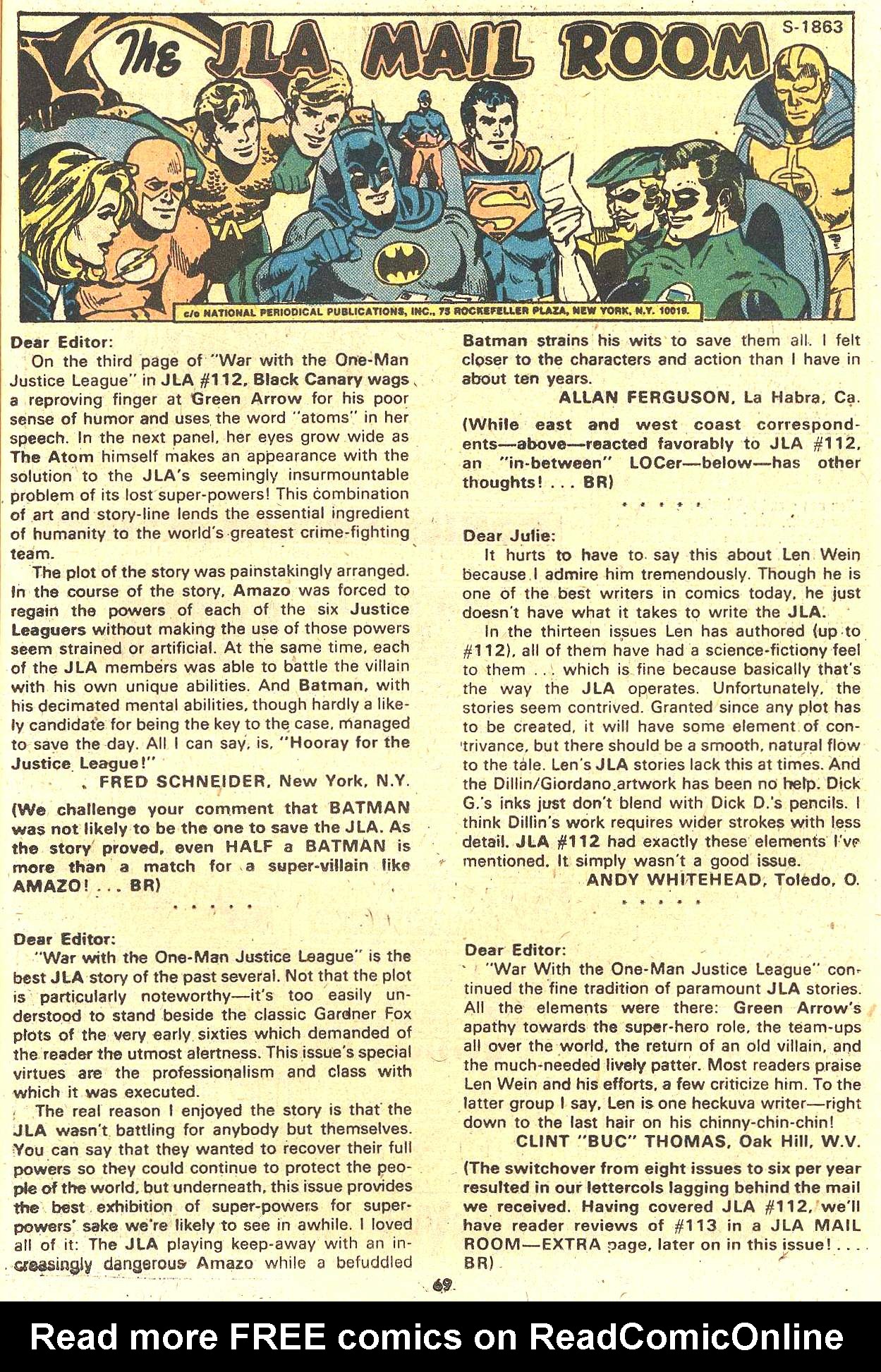 Justice League of America (1960) 115 Page 60