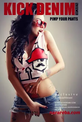 Foto Seksi Nikita Mirzani di album Kick Denim