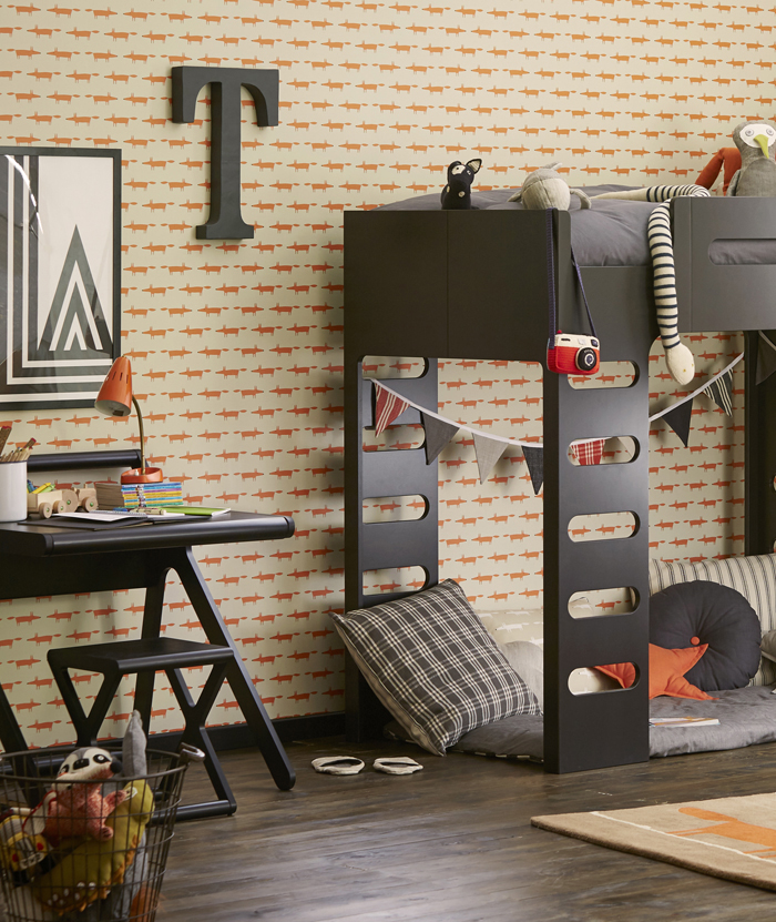 Rafa-kids furniture in the Guess Who? ScionUK wallpaper and textile company
