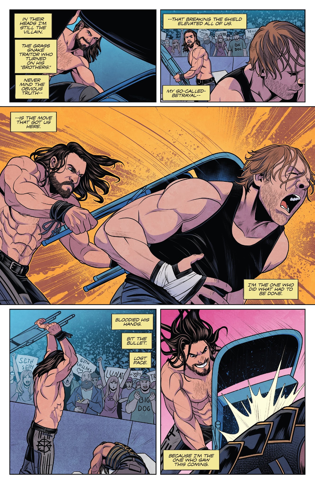 Read online WWE comic -  Issue #12 - 17