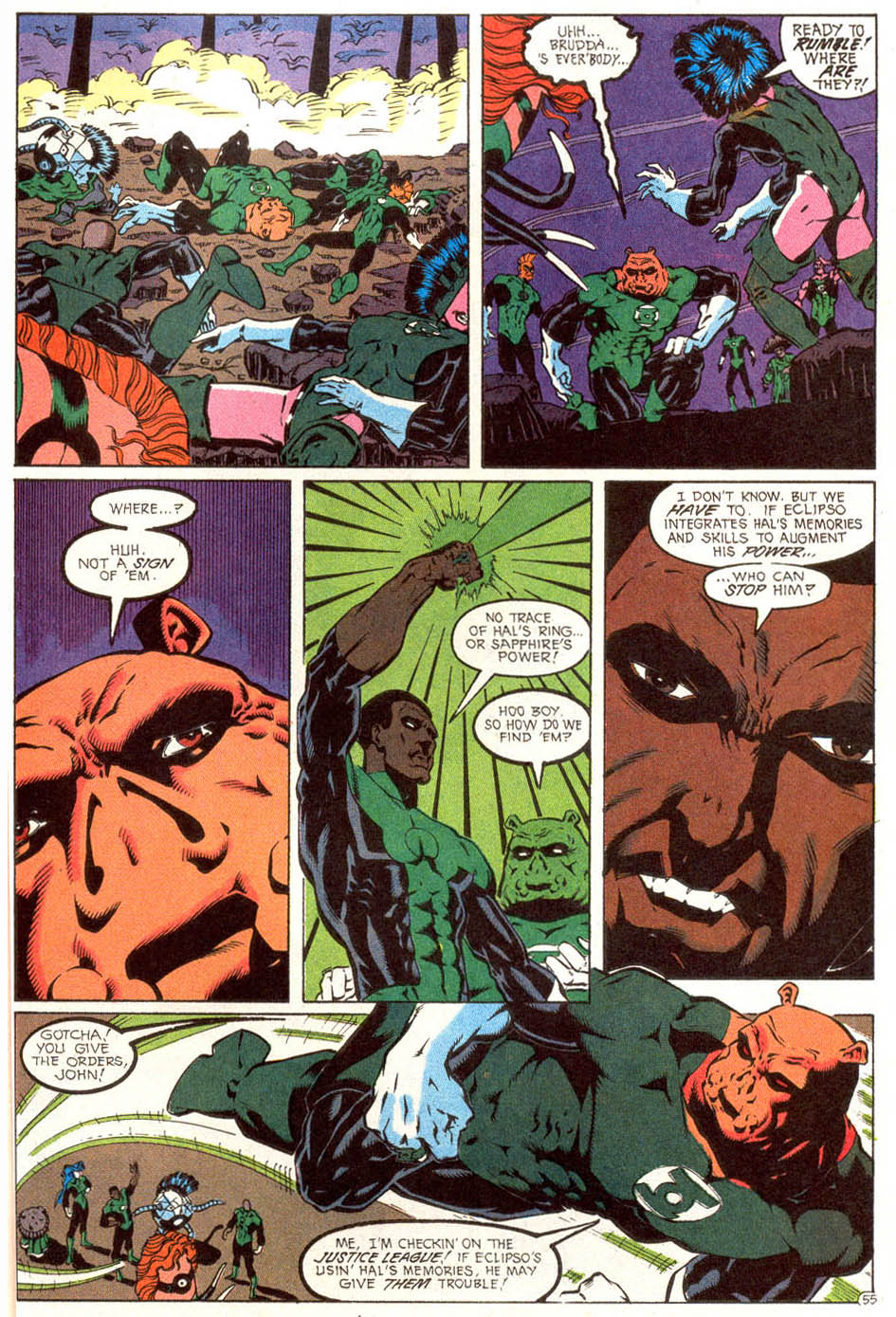 Green Lantern (1990) Annual 1 #1 - English 54