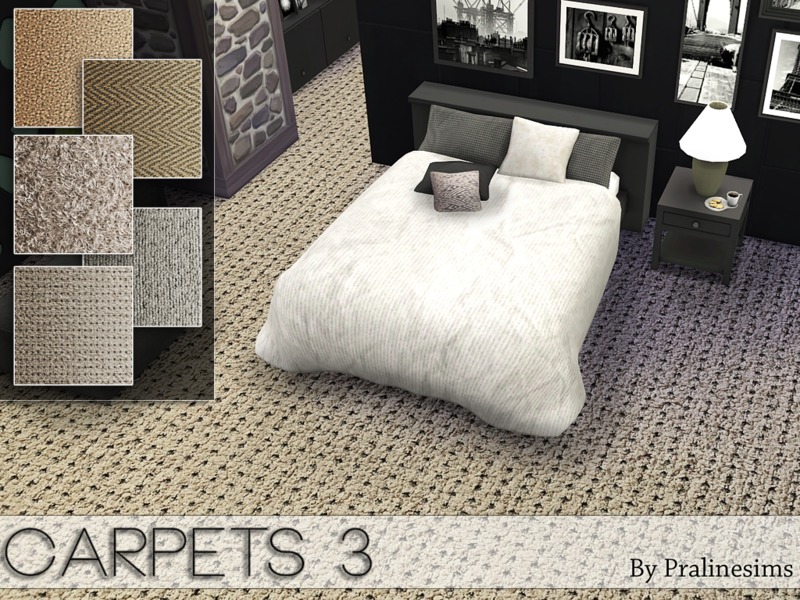 Sims 4 CC's The Best Carpets by Pralinesims