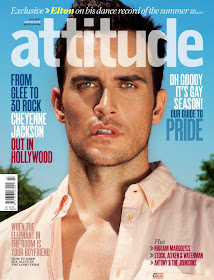 ALL IS RELATIVE: Cheyenne Jackson Attitude Magazine July 2012