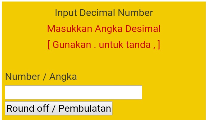 Kalkulator Pembulatan Angka: Mempermudah Perhitungan Angka Anda Kalkulator Pembulatan Angka: Mempermudah Perhitungan Angka Anda