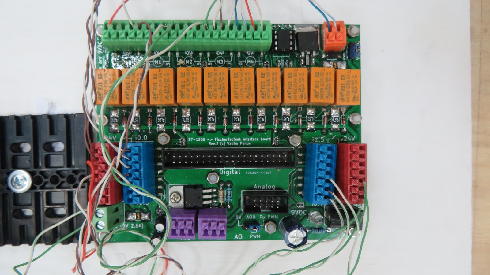 Make an interface board to connect industrial controllers and ...