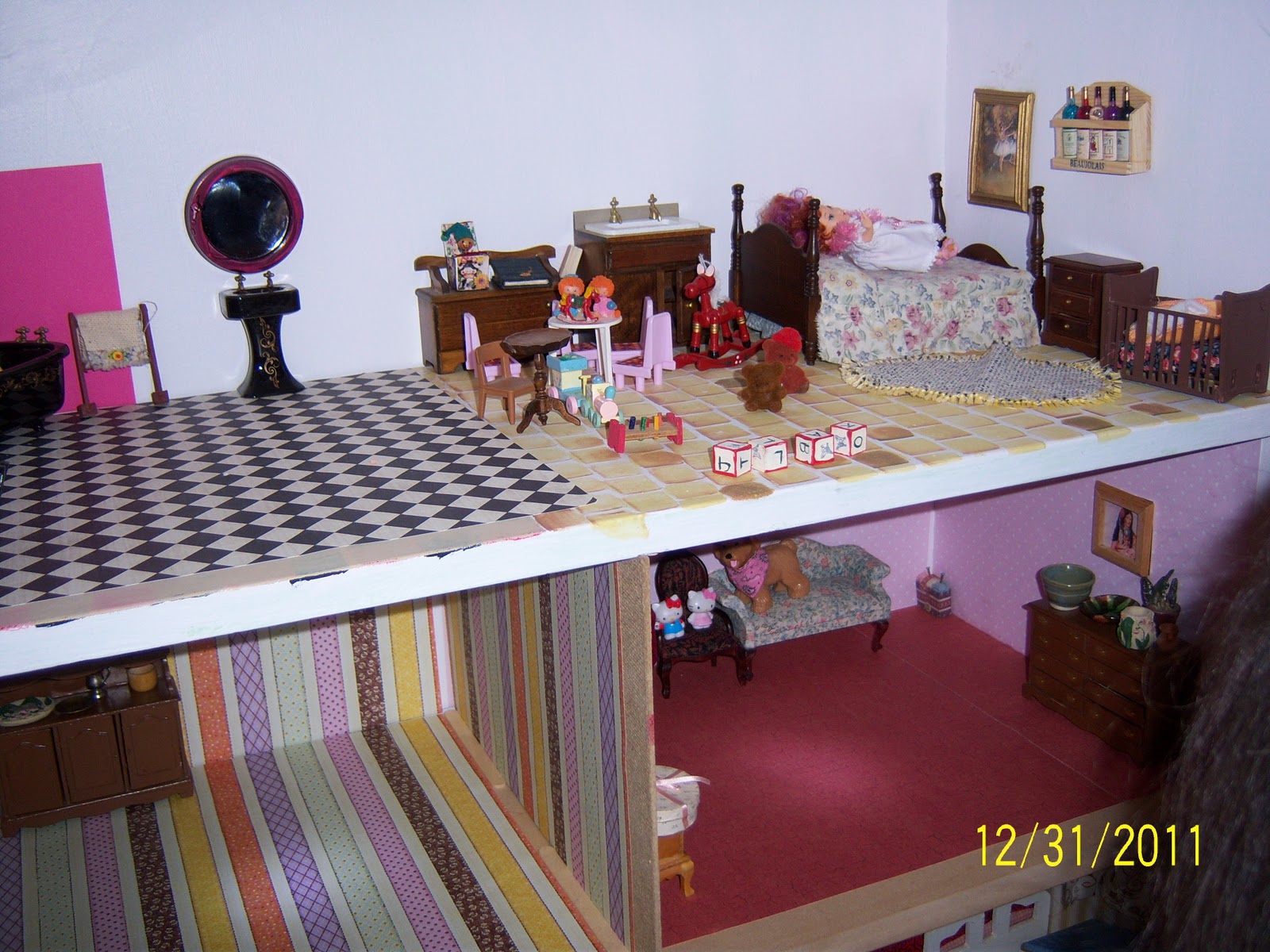 Rosy Creations Doll House DIY