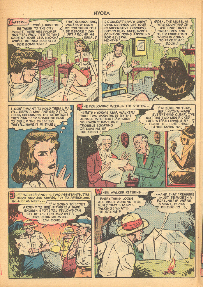 Read online Nyoka the Jungle Girl (1945) comic -  Issue #38 - 38