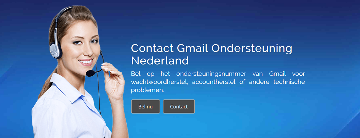 Bellen Gmail klantenservice Telefoonnummer Nederland