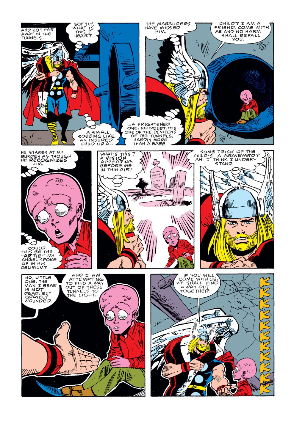 Read online Thor (1966) comic -  Issue #374 - 11