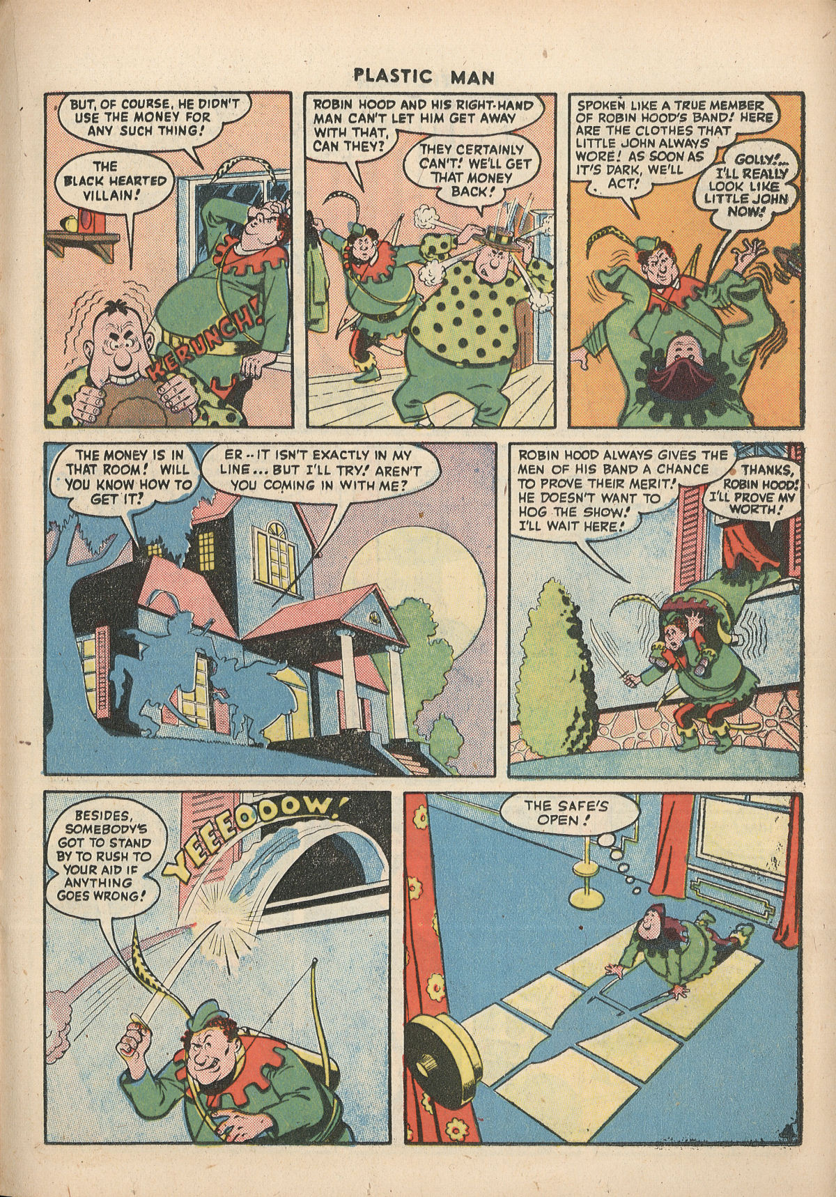 Read online Plastic Man (1943) comic -  Issue #5 - 29