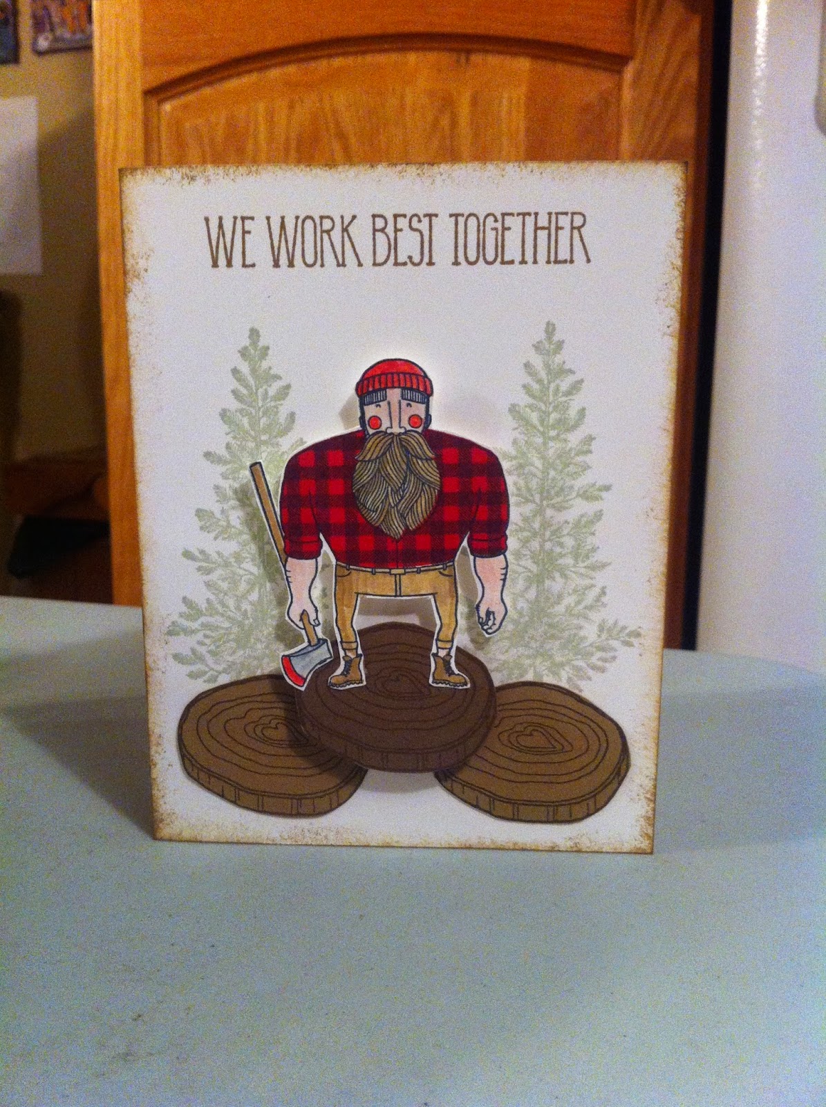 Stampin' With Jac: Manly Valentine Cards