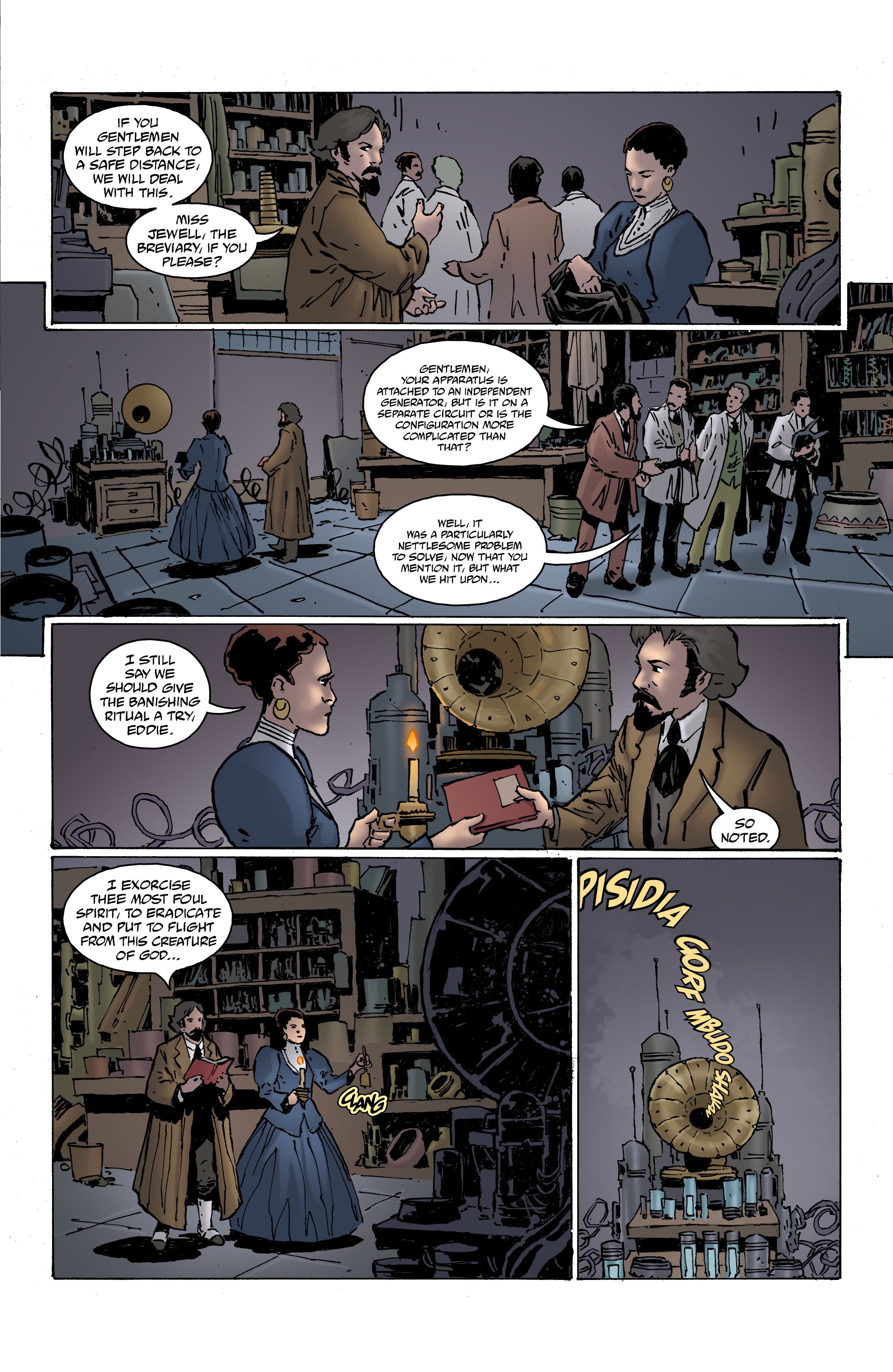 Read online Hellboy: The Silver Lantern Club comic -  Issue #1 - 15