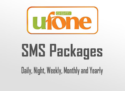 Ufone Sms Packages 15 Days Code