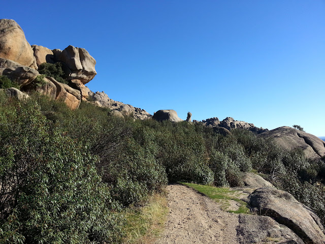 El Yelmo con niños. La Pedriza. Parque Nacional de Guadarrama.