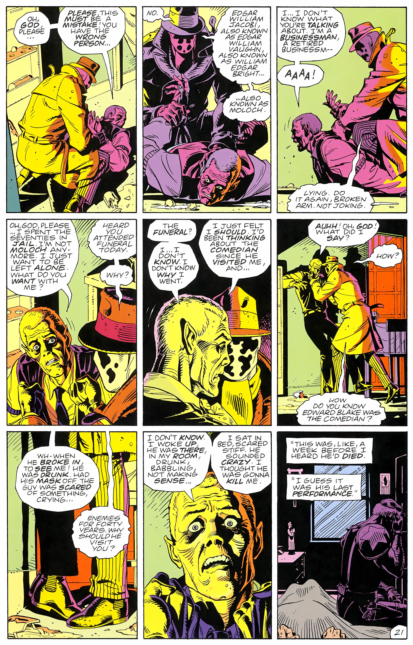 Read online Watchmen comic -  Issue #2 - 23