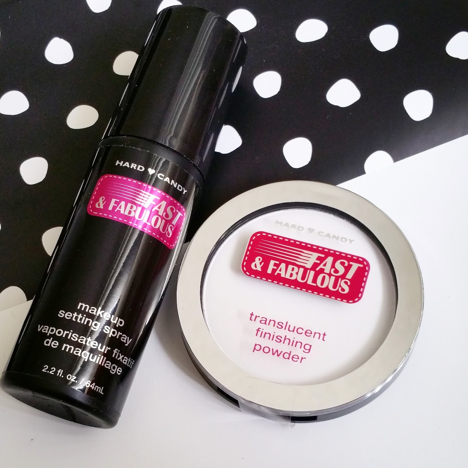 Aquaheart Hard Candy Fast & Fabulous Makeup Setting Spray and