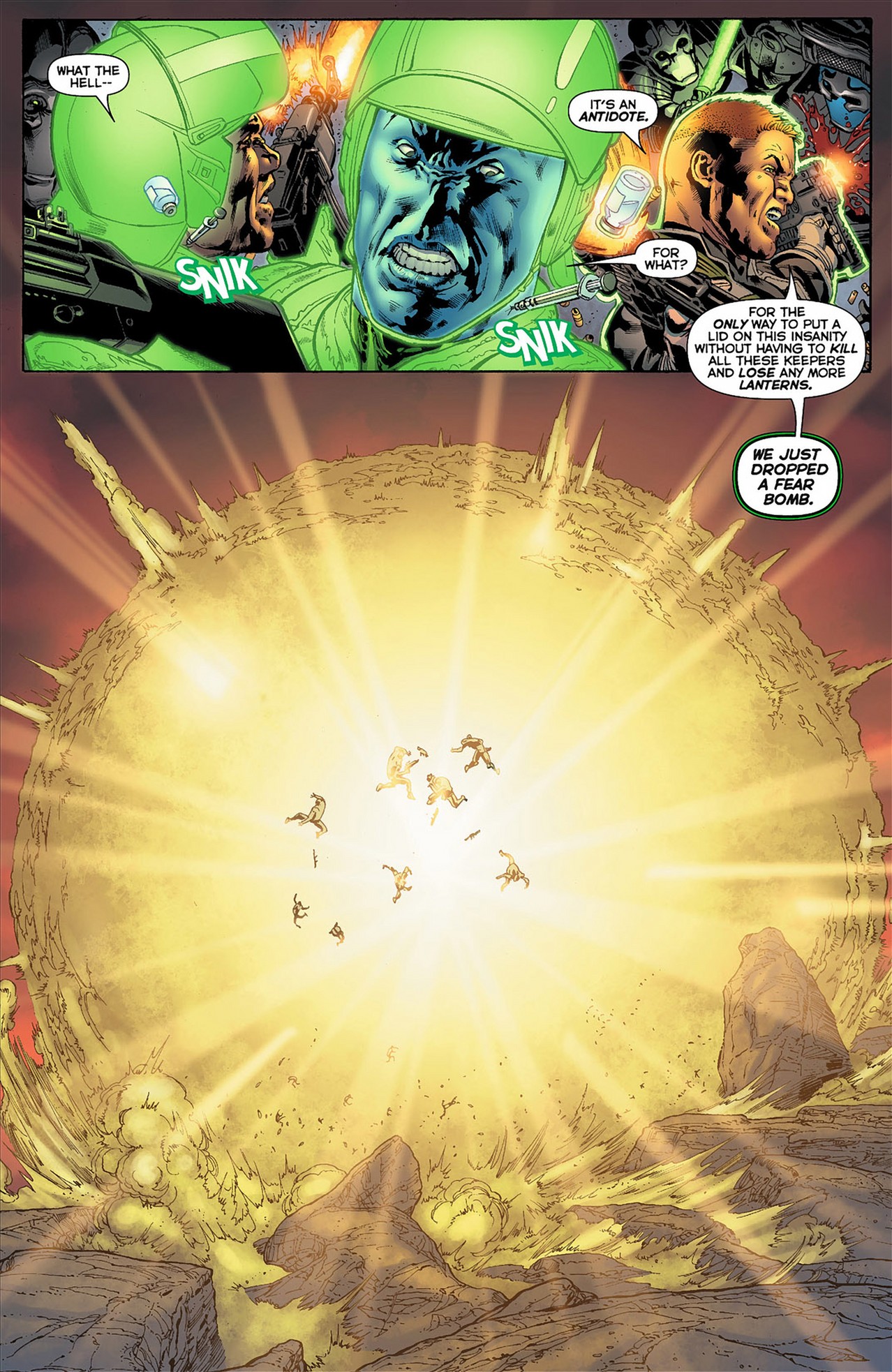 Read online Green Lantern Corps (2011) comic -  Issue #6 - 17