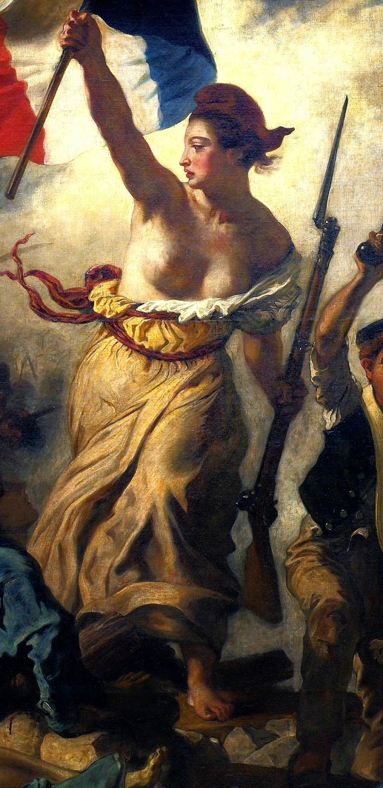 Grandes Iconos Universales XIX La Libertad guiando al pueblo