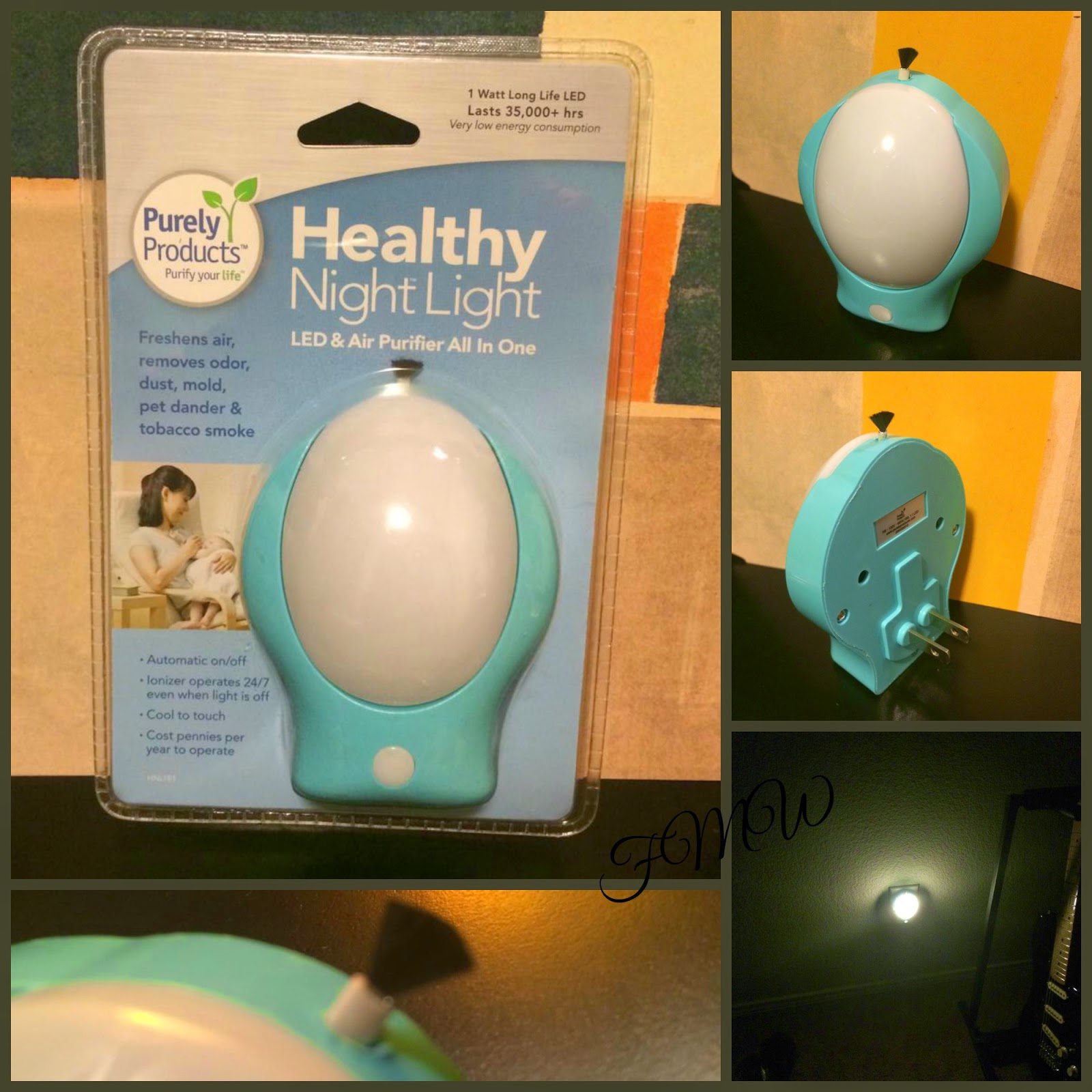 Frugal Mom and Wife Purely Products Healthy Night Light Review!