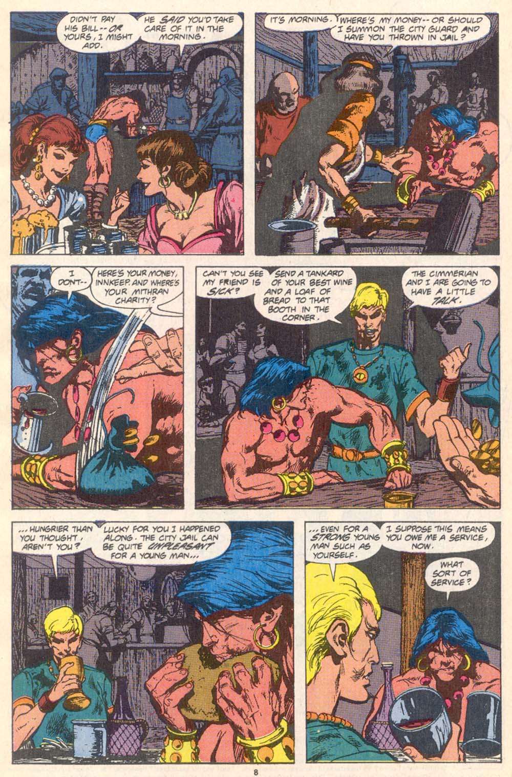 Read online Conan the Barbarian (1970) comic -  Issue #226 - 7