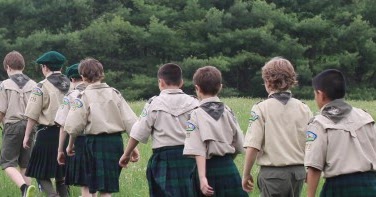 boy scout kilt