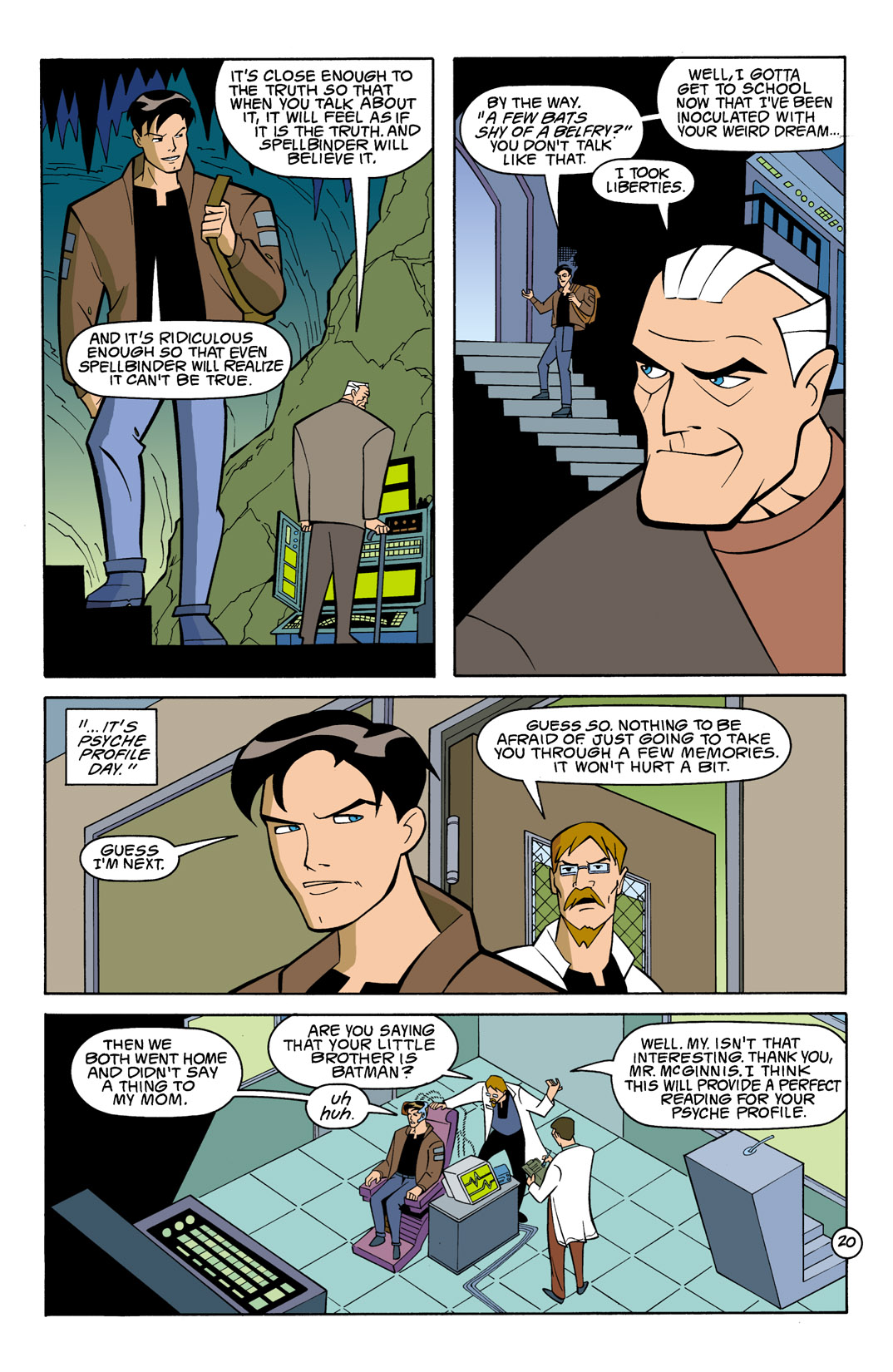 Read online Batman Beyond [II] comic -  Issue #7 - 21