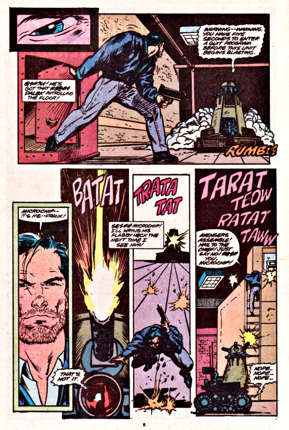 The Punisher (1987) Issue #37 - Jigsaw Puzzle #03 #44 - English 6