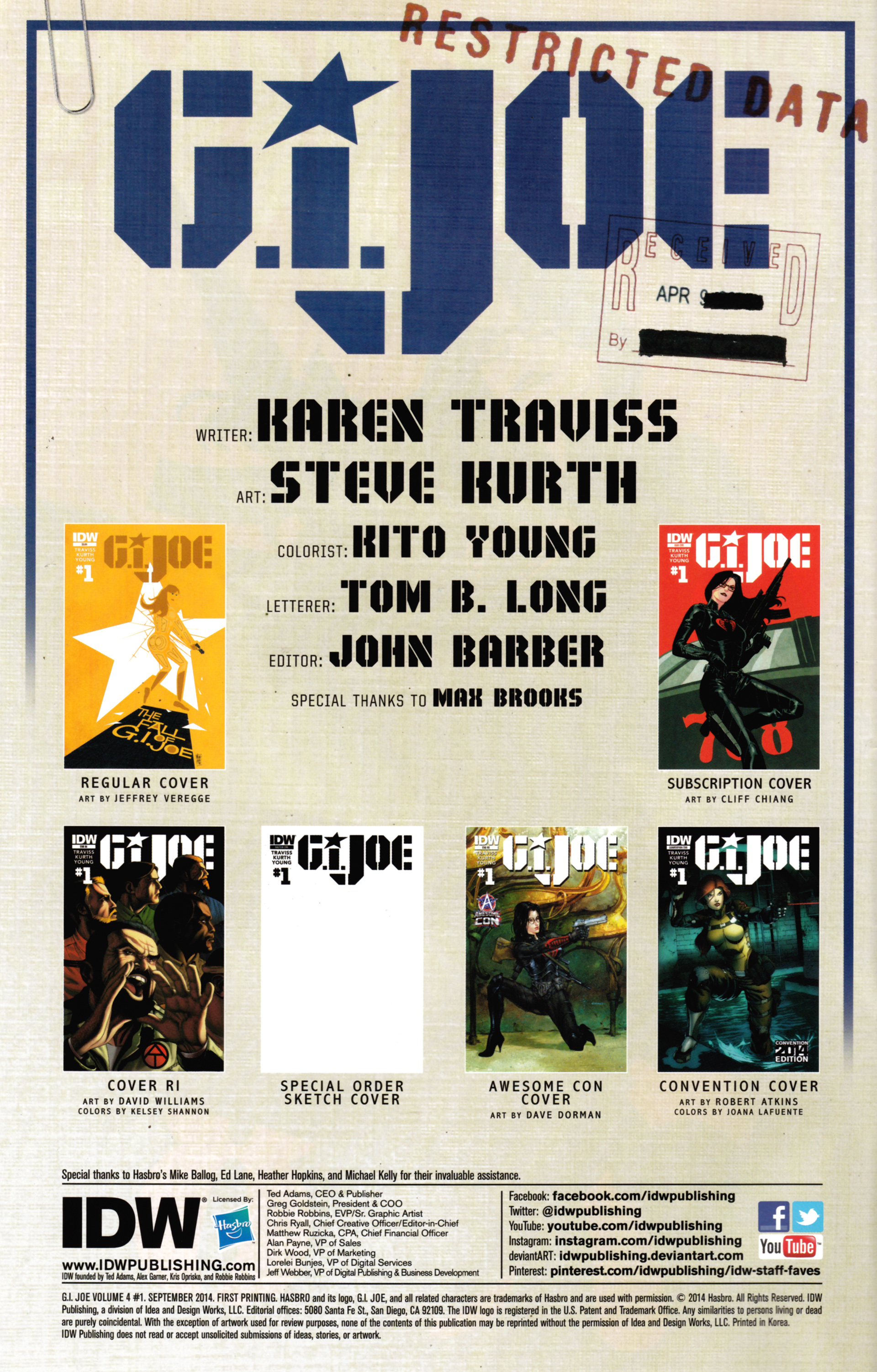 Read online G.I. Joe (2014) comic -  Issue #1 - 4