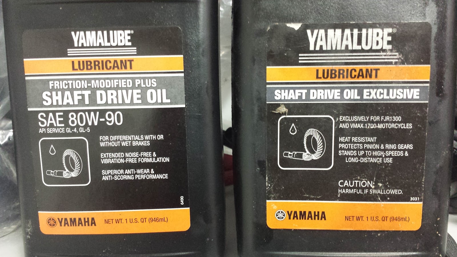 Shaft drive oil changed P/N? Yamaha Super Tenere Forum