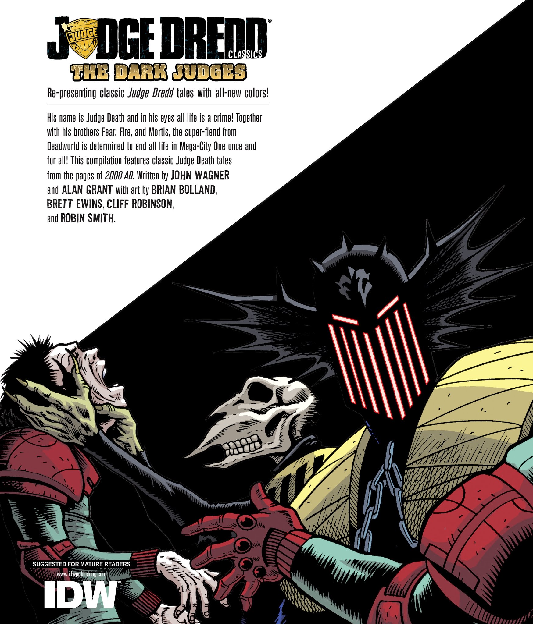 Read online Judge Dredd Classics: The Dark Judges comic -  Issue # TPB - 122