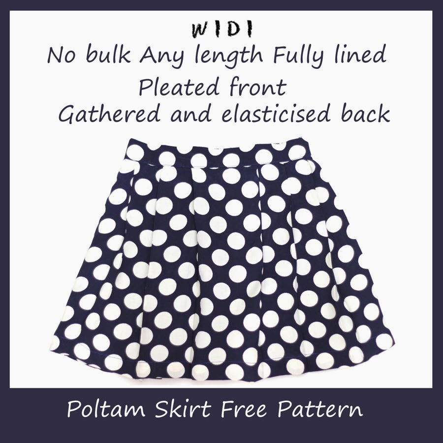 Poltam skirt free pattern