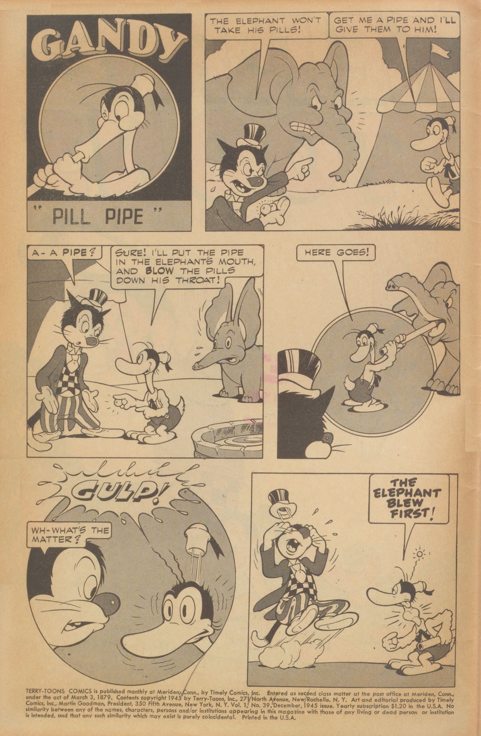 Read online Terry-Toons Comics comic -  Issue #39 - 2