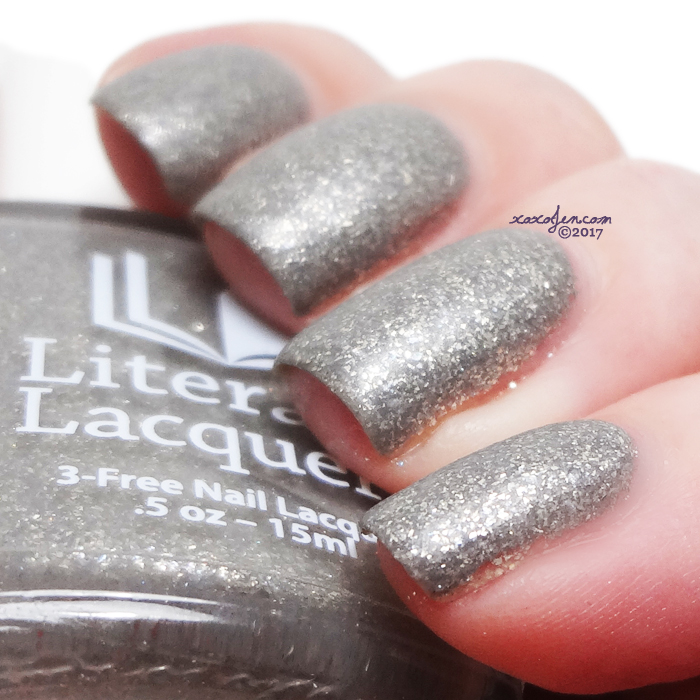 xoxoJen's swatch of Literary Lacquers Swaying Grayly