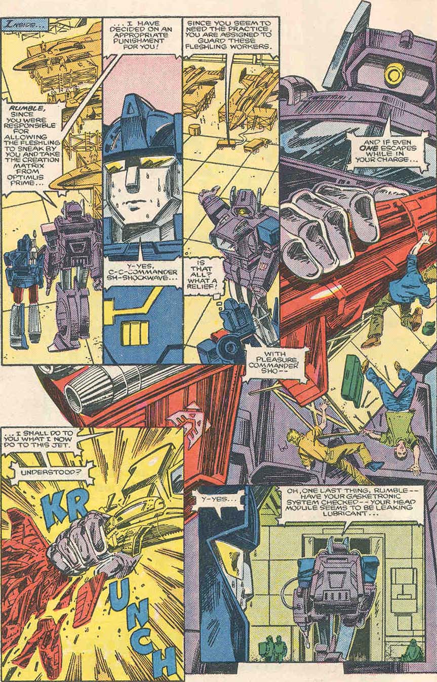 Read online The Transformers (1984) comic -  Issue #12 - 6