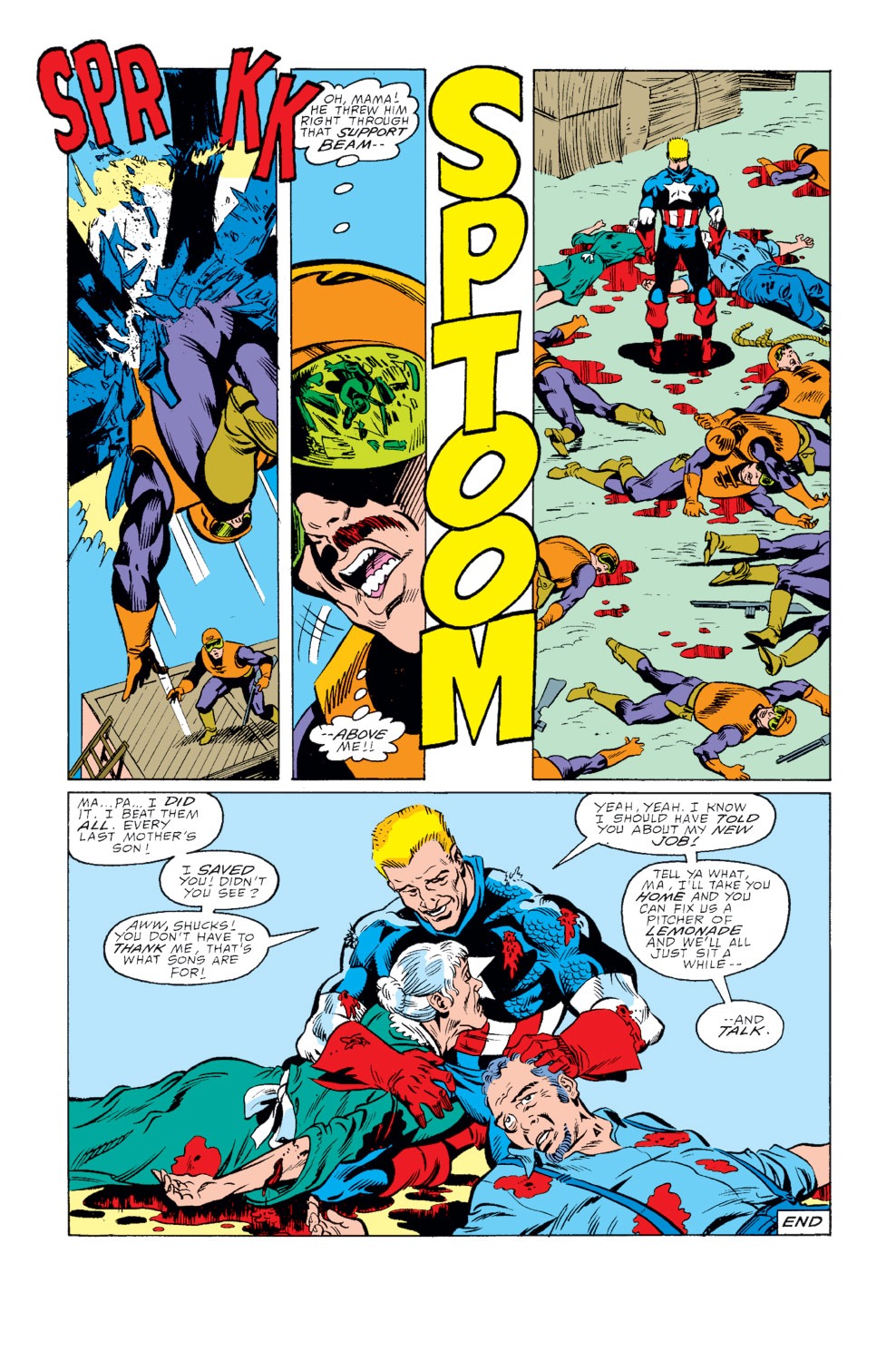 Read online Captain America (1968) comic -  Issue #345 - 24
