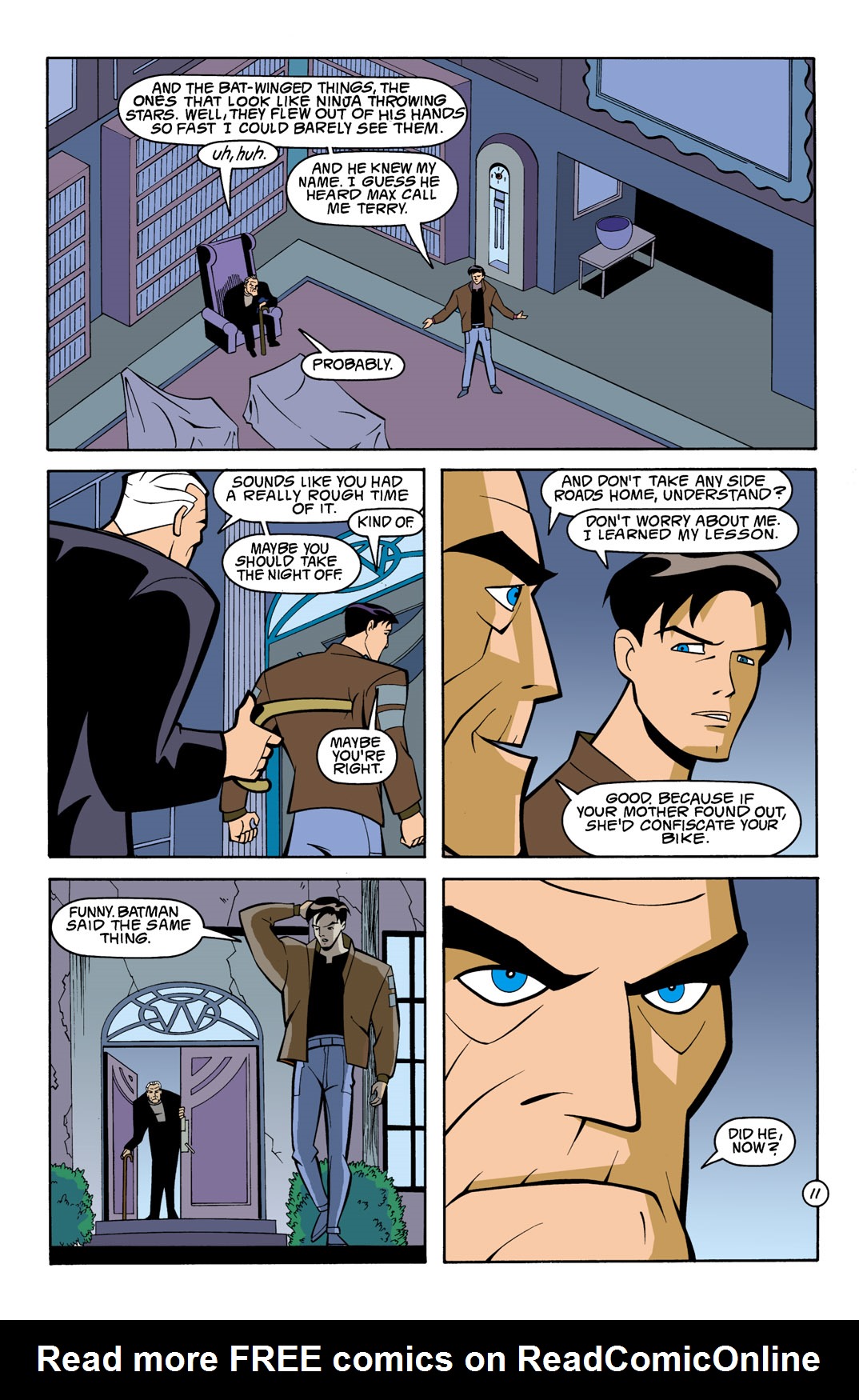 Read online Batman Beyond [II] comic -  Issue #7 - 12
