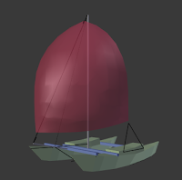 Tiki 21 with an A2