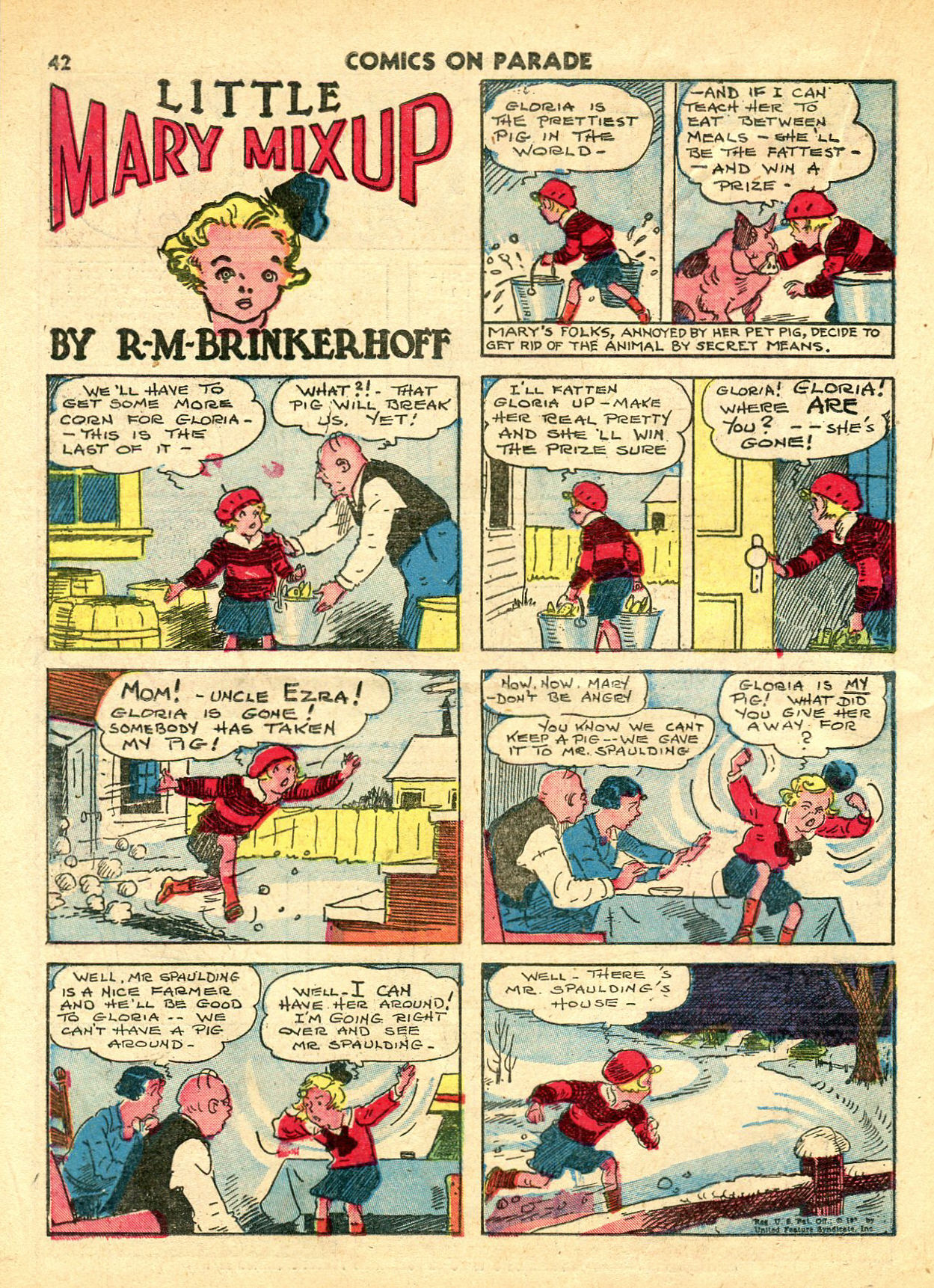 Read online Comics on Parade comic -  Issue #24 - 43