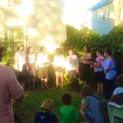 Sestra Balkan A Cappella Women's Singing Group at Rozzie Porch Fest Sestra Balkan A Cappella Women's Singing Group at Rozzie Porch Fest