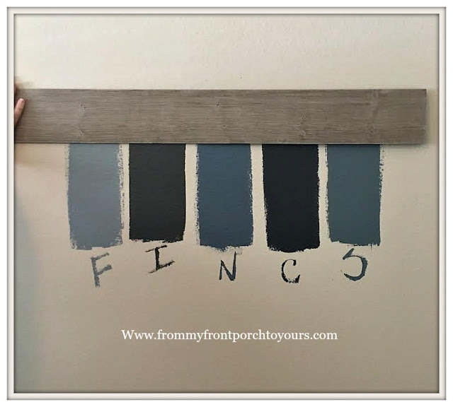 Home Office Makeover- Paint Selections-Barn Wood-From My Front Porch To Yours