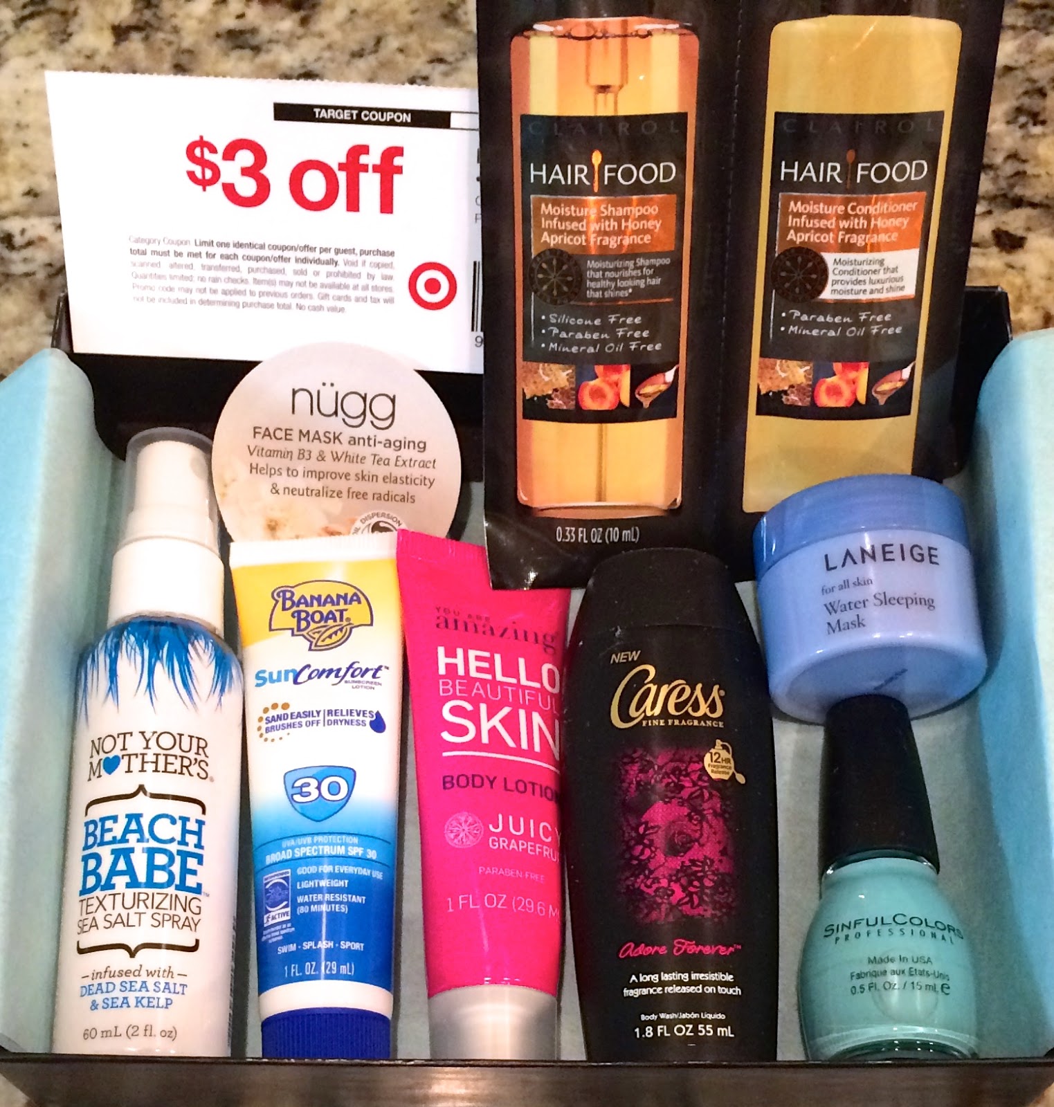 Blue Skies for Me Please: Target Beauty Box 