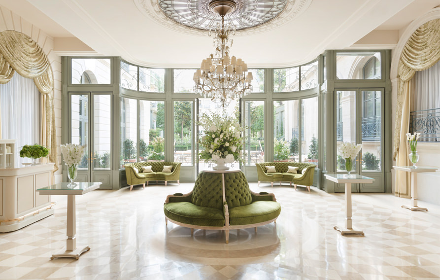 Tour the renovated romantic Ritz Paris Bright light and large windows in renovated Ritz Paris