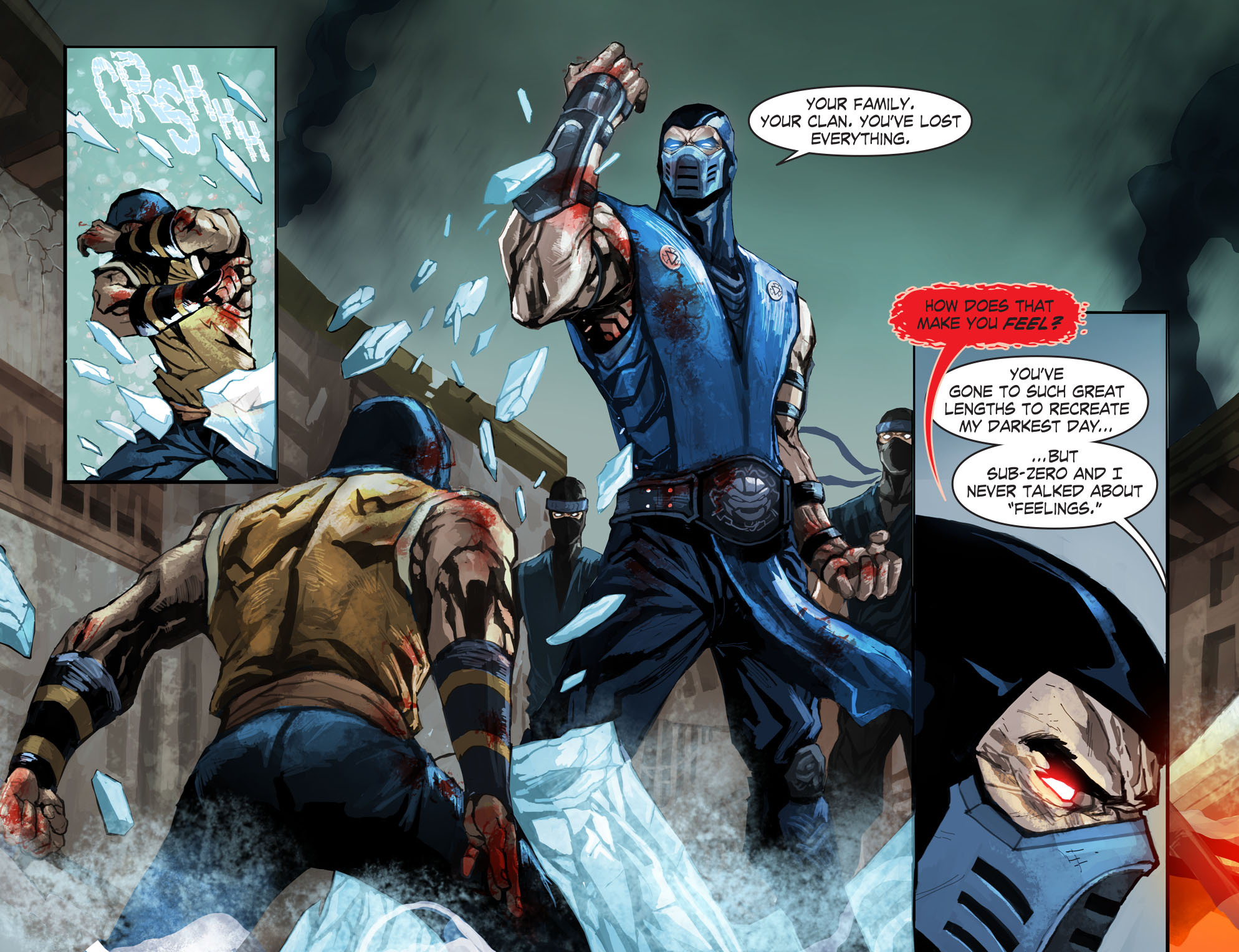 Read online Mortal Kombat X [I] comic -  Issue #3 - 7